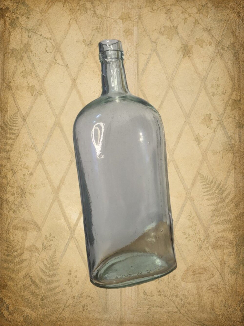 Springs & Sleeping Waters ⛲️🧚‍♀️ C.S & Co 1892-1913 Antique Clear Glass Bottle